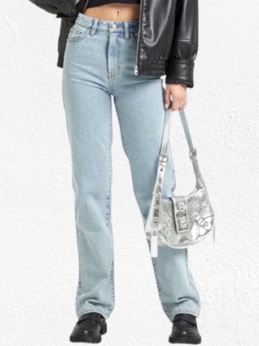90s Boyfriend Pacsun Jeans - Light Indigo